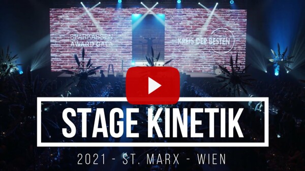 STAGE KINETIK - LED Wall Rollschienensystem & Bühnenaufzüge